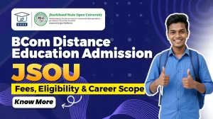 bcom distance education